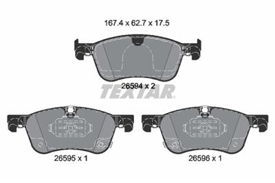TEXTAR 2659401 Číslo výrobce: 26594. EAN: 4019722587047.
