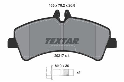 TEXTAR 2921702 Číslo výrobce: 29217. EAN: 4019722295898.