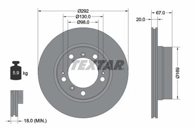 TEXTAR 92088903 EAN: 4019722287626.