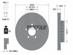TEXTAR 92343625 PRO+