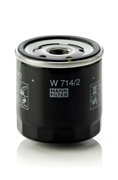 MANN-FILTER W 714/2 EAN: 4011558735609.