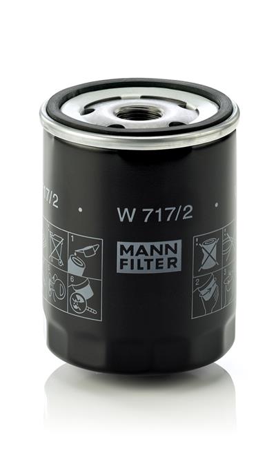 MANN-FILTER W 717/2 EAN: 4011558735708.