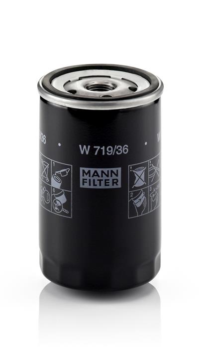 MANN-FILTER W 719/36 EAN: 4011558736606.