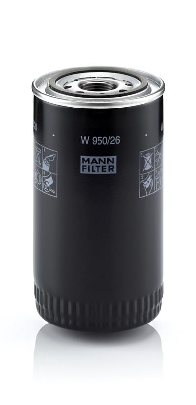 MANN-FILTER W 950/26 EAN: 4011558743505.