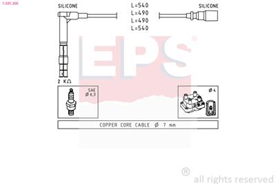 EPS 1.501.305 Číslo výrobce: Facet 4.9305. EAN: 8012510273739.