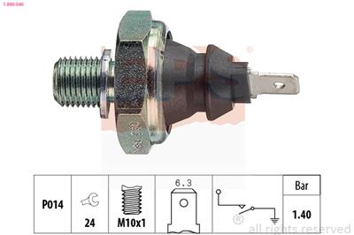 EPS 1.800.046 Číslo výrobce: Facet 7.0046. EAN: 8012510237830.
