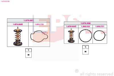 EPS 1.879.931KK Číslo výrobce: Facet 7.7931KK. EAN: 8012510701348.