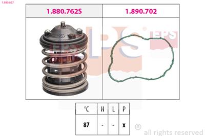 EPS 1.880.827 Číslo výrobce: Facet 7.8827. EAN: 8012510234594.