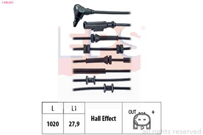 EPS 1.960.021 Číslo výrobce: Facet 21.0021. EAN: 8012510249475.