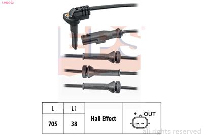 EPS 1.960.102 Číslo výrobce: Facet 21.0102. EAN: 8012510253922.