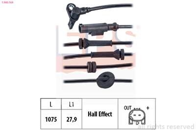 EPS 1.960.164 Číslo výrobce: Facet 21.0164. EAN: 8012510249536.
