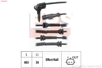 EPS 1.960.219 Číslo výrobce: Facet 21.0219. EAN: 8012510231319.