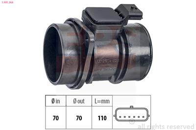 EPS 1.991.364 Číslo výrobce: Facet 10.1364. EAN: 8012510250143.