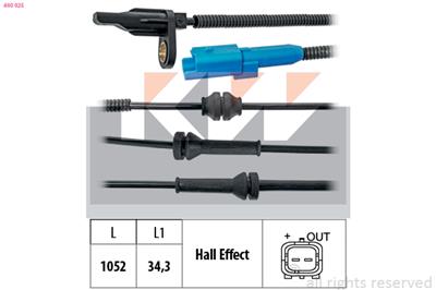 KW 460 025 Číslo výrobce: Facet 21.0025. EAN: 8012510150207.