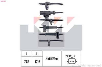 KW 460 095 Číslo výrobce: Eps 1.960.095. EAN: 8012510149959.