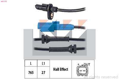 KW 460 170 Číslo výrobce: Facet 21.0170. EAN: 8012510153703.