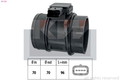 KW 491 302 Číslo výrobce: Eps 1.991.302. EAN: 8012510150108.