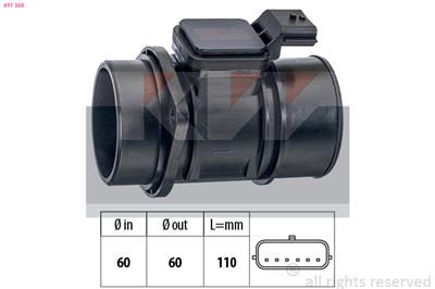 KW 491 388 Číslo výrobce: Facet 10.1388. EAN: 8012510150153.