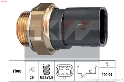 KW 550 117 Číslo výrobce: Facet 7.5117. EAN: 8012510143759.