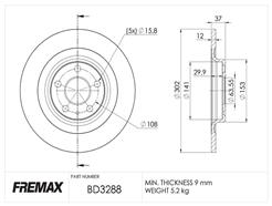 FREMAX BD-3288