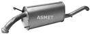 ASMET 31.003 - Zadní tlumič výfuku