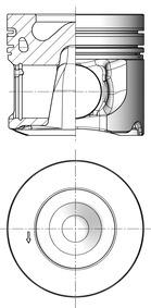 KOLBENSCHMIDT 41165600 Číslo výrobce: 083155. EAN: 4028977950582.
