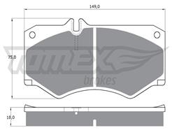 TOMEX Brakes TX 10-20