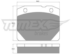 TOMEX Brakes TX 10-31