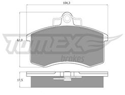 TOMEX Brakes TX 10-36