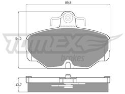 TOMEX Brakes TX 10-67