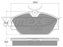 TOMEX Brakes TX 10-761