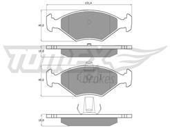 TOMEX Brakes TX 10-793