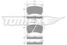 TOMEX Brakes TX 10-91