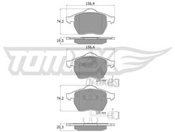 TOMEX Brakes TX 10-941