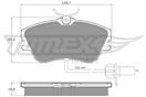 TOMEX Brakes TX 11-821