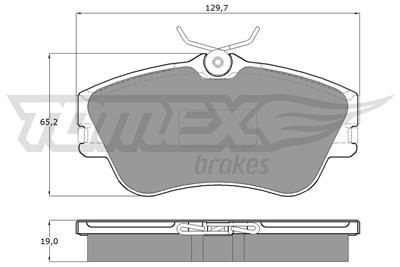 TOMEX Brakes TX 11-82 Číslo výrobce: 11-82. EAN: 5906485552261.