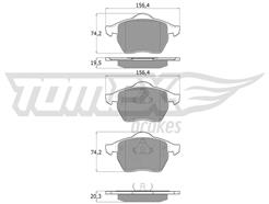 TOMEX Brakes TX 12-12