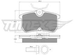 TOMEX Brakes TX 12-18