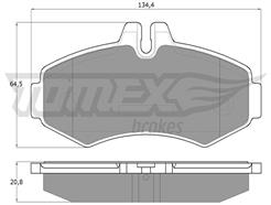 TOMEX Brakes TX 12-23