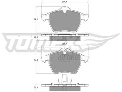 TOMEX Brakes TX 12-25