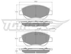 TOMEX Brakes TX 12-50