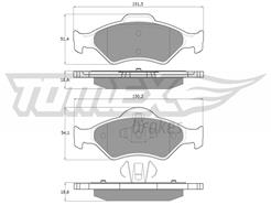 TOMEX Brakes TX 12-53