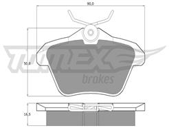 TOMEX Brakes TX 12-68