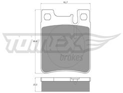 TOMEX Brakes TX 12-73