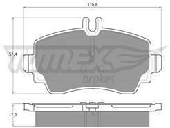 TOMEX Brakes TX 12-75