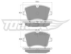 TOMEX Brakes TX 12-78