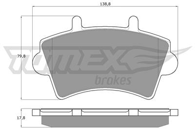 TOMEX Brakes TX 13-02 Číslo výrobce: 13-02. EAN: 5906485553701.