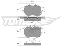 TOMEX Brakes TX 13-04