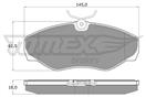TOMEX Brakes TX 13-08