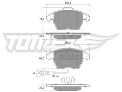 TOMEX Brakes TX 13-11